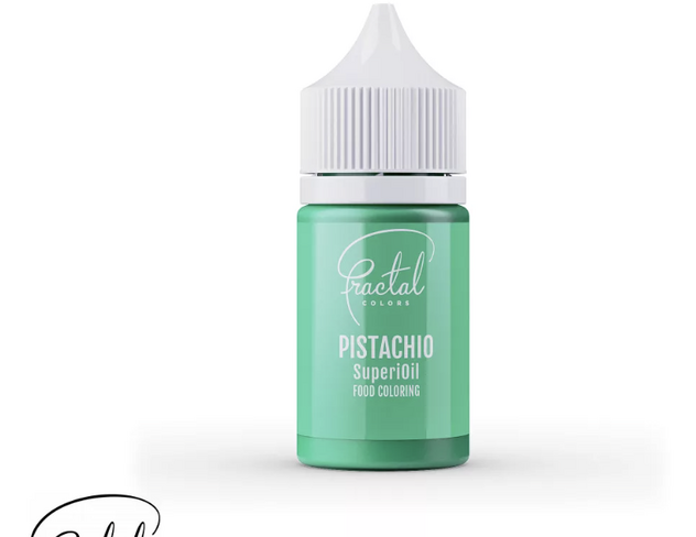Pistachio - пистачо зелена за шоколад 30мл течна маслоразтворима боя Fractal