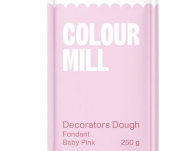 Розов фондан Colour mill 250 г захарно тесто - бебе розово