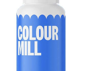 Cobalt  - 20 мл - наситено синьо боя за шоколад и маслен крем - Colour mill