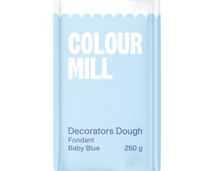 Светло син фондан - 250 г захарно тесто -Colour mill