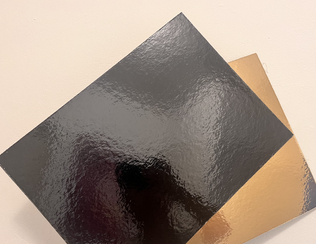 30х40см, Правоъгълна подложка за торта тънка, трислойна - 1 подложка