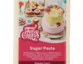 Телесен захарна паста Fun Cakes 250 г - слонова кост