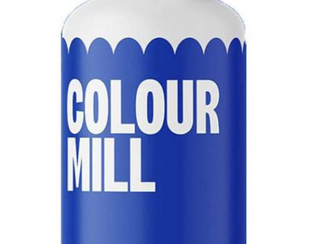 Royal - 20 мл - тъмно синьо боя за шоколад и маслен крем - Colour mill